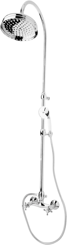 Душевая стойка Cezares Golf золото 24 карат - фото 3