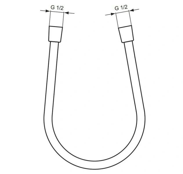 Шланг для душа Ideal Standard Idealflex пластиковый - фото 2