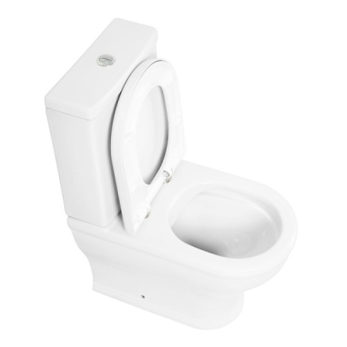 Чаша для унитаза-компакта Cezares Giubileo белая, с нижним подводом воды - фото 6