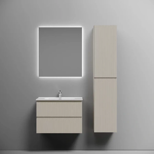 Тумба под раковину подвесная Sancos Snob T 70 см Beige Soft - фото 3