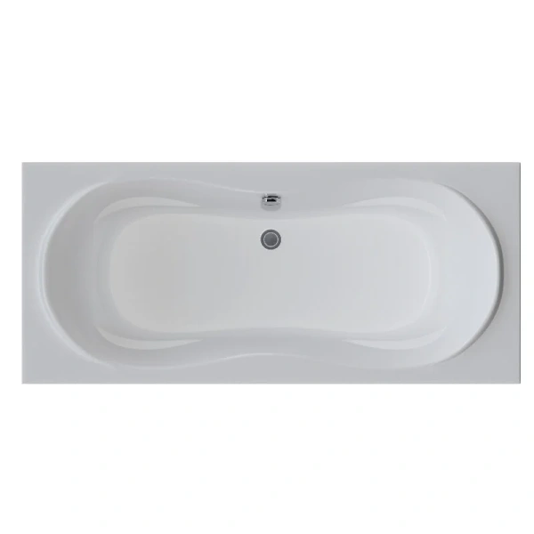 Ванна акриловая 1MarKa Dinamika 01ди1880кс2+, 180 x 80 см, цвет белый - фото 4