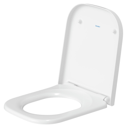 Крышка-сидение с микролифтом Duravit Happy D.2 белая - фото 2