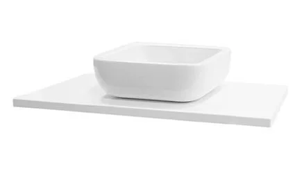 Столешница Акватон Брук 80 см (60+20) для одной раковины - фото 1