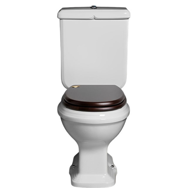 Чаша для унитаза-компакта Simas Arcade вертикальный слив, черная - фото 4