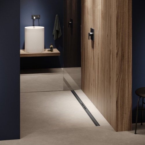 Душевой лоток Tece TECEdrainprofile 120 см черный сатинированный, черые - фото 3