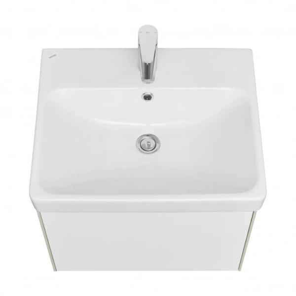 Тумба с раковиной подвесная Акватон Асти 1A263101AXD70 55 см с выдвижным ящиком, недорогo, комплект (набор) - фото 8