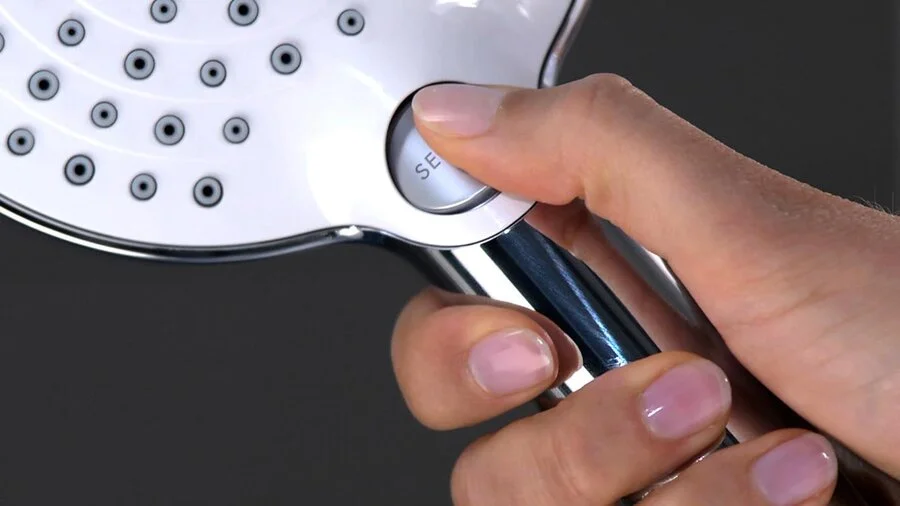 Душевая лейка хром-белый Hansgrohe Raindance Select, нет в наличии - фото 4