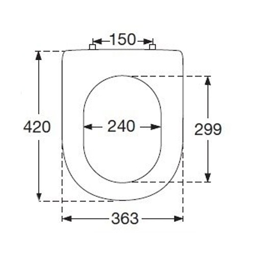 Унитаз напольный Villeroy & Boch Architectura безободковый - фото 3