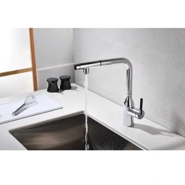 Смеситель для кухни Paulmark Viper Vi213105 с подключением к фильтру, высокие, округлая форма, для питьевой воды с фильтром - фото 5