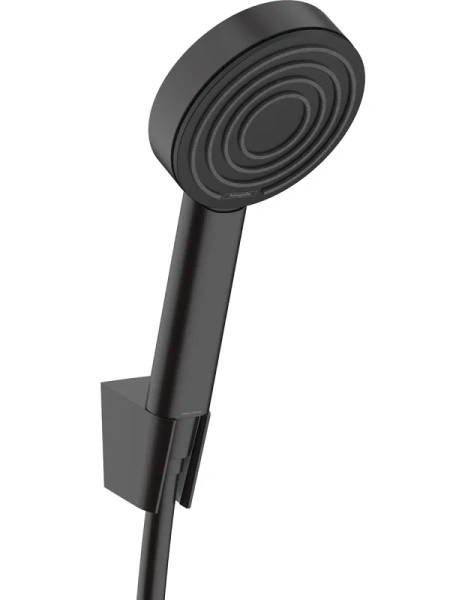 Душевой комплект Hansgrohe Pulsify черный матовый - фото 1