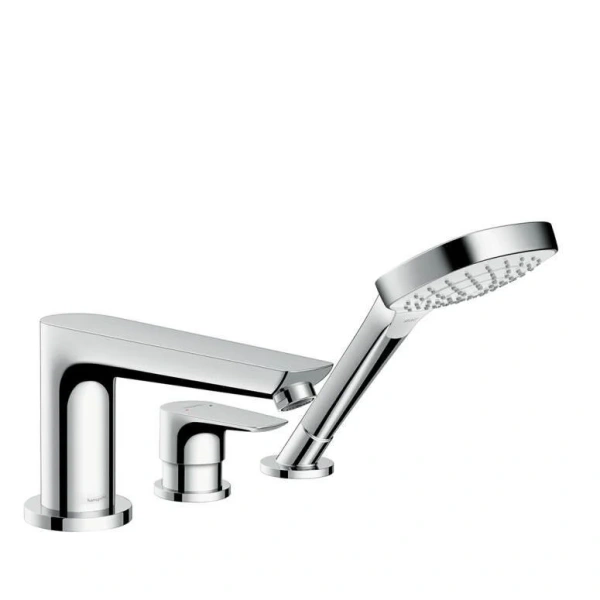 Смеситель на борт ванны хром Hansgrohe Talis E - фото 1