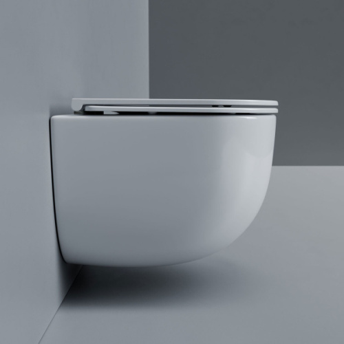 Унитаз подвесной Ceramicanova Voga сиденье микролифт - фото 3