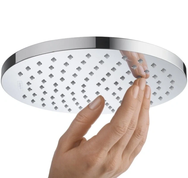 Верхний душ Hansgrohe Vernis Blend хром, EcoSmart, современные, hi-tech - фото 4