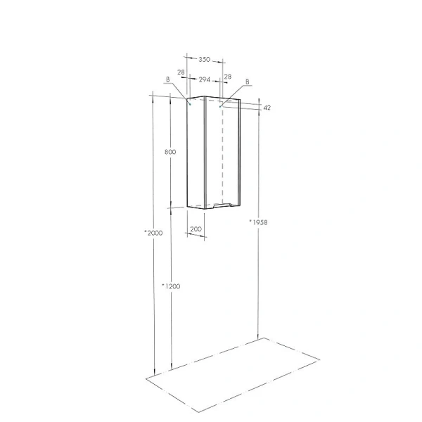 Шкаф подвесной Акватон Оливия 1A254703OL 35 см одностворчатый, 35 см - фото 3