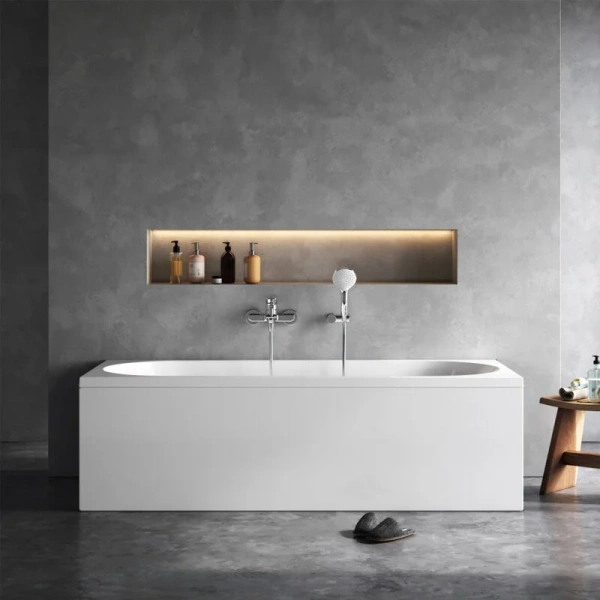 Ванна акриловая Am.Pm X-Joy W94A-180-080W-A 180x80 прямоугольная, прямоугольные - фото 5