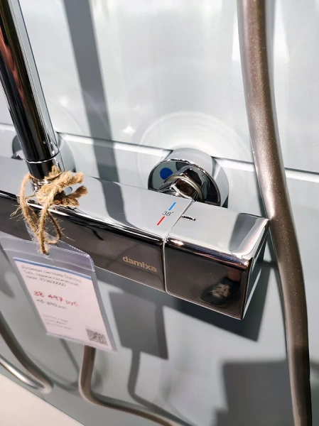 Душевая стойка Damixa Gala 953800 с термостатом index_1 - фото 10