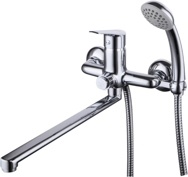 Смеситель для ванны, хром Lemark Partner LM6557C - фото 1