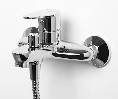 Смеситель для ванны WasserKRAFT Leine с коротким изливом, настенные - фото 6