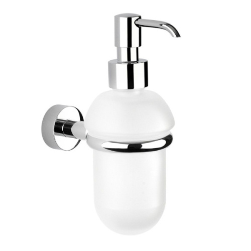 Дозатор жидкого мыла с держателем для ванной Nicolazzi Minimale 1489M - фото 3