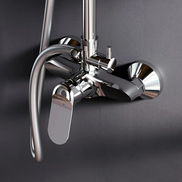 Душевая стойка Am.Pm Sunny с переключателем, в наличии - фото 9