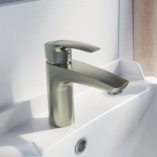 Смеситель для раковины IDDIS Ray сатин, современные, hi-tech - фото 3