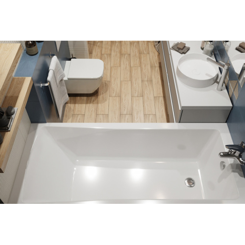 Ванна акриловая Lavinia Boho One 170x70 см прямоугольная - фото 4