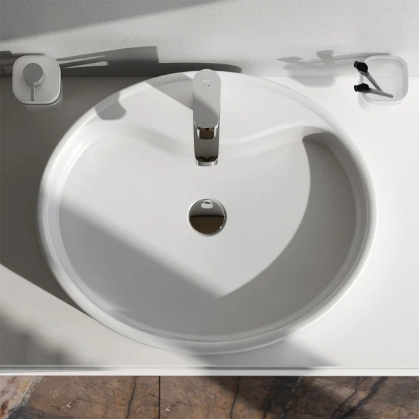 Раковина Am.Pm Func 56 см белая, 55 см - фото 6