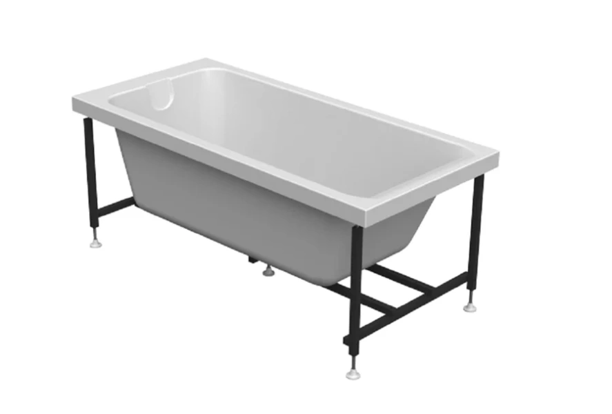 Акриловая ванна Радомир Агата 2-01-0-0-1-224Р, 150 х 70 см, каркас разборный в комплекте, белая, без гидромассажа - фото 6