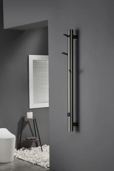 Полотенцесушитель электрический Boheme Oak 20х150 см графит матовый - фото 3