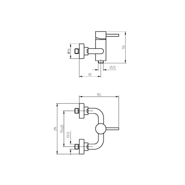 Смеситель для душа Migliore Fortis ML.FRT-5236, для душа - фото 2