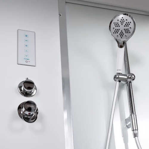 Душевая кабина Deto EM 150x85 см с освещением, современныe, hi-tech - фото 9