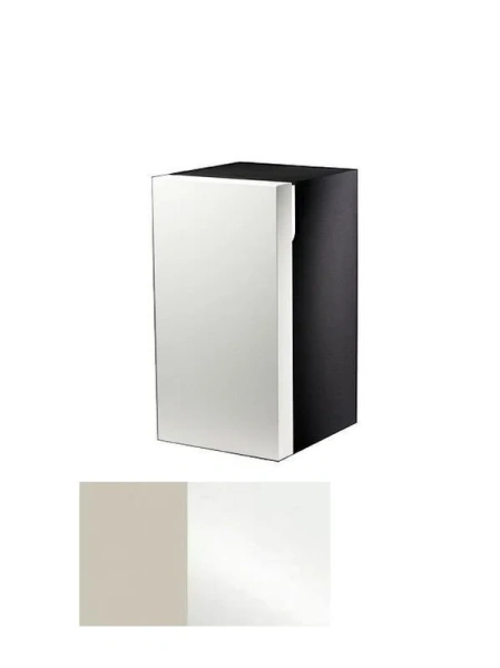 Шкафчик, петли слева, корпус:сахара, фасад:белый глянец Keuco Edition 300 - фото 1