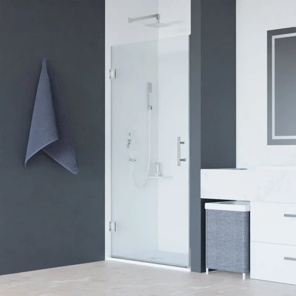 Душевая дверь в нишу RGW Hotel HO-011 60 см профиль хром - фото 2