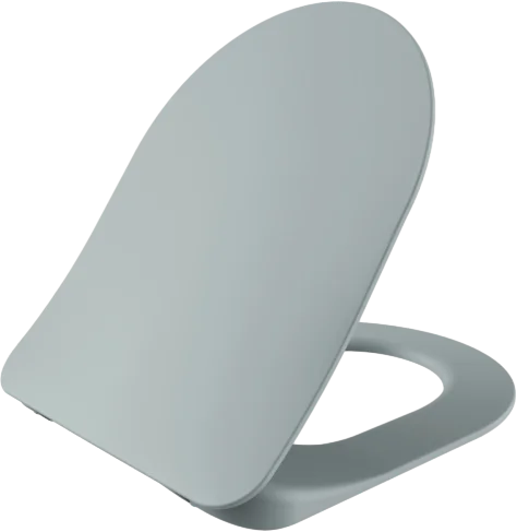 Унитаз подвесной Creavit Free холодный серый матовый - фото 4