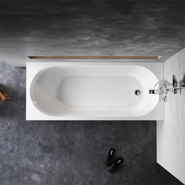 Ванна акриловая Am.Pm X-Joy 165х70 см прямоугольная, без гидромассажа, недорогие, большие - фото 6