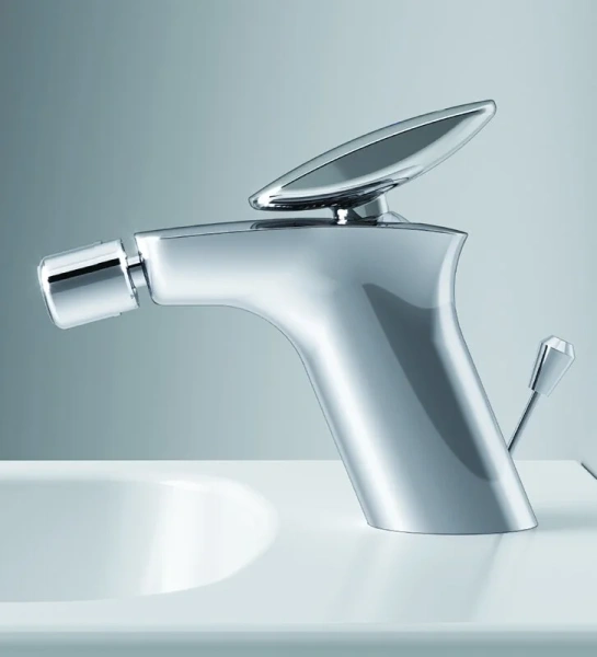 Смеситель для биде AM.PM Spirit 2.0 однорычажный хром, с донным клапаном - фото 5