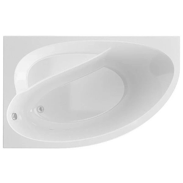 Ванна акриловая Alex Baitler Nero, 160 x 100 см, левая/правая, цвет SuperWhite, NERO L/R 160*100 - фото 1