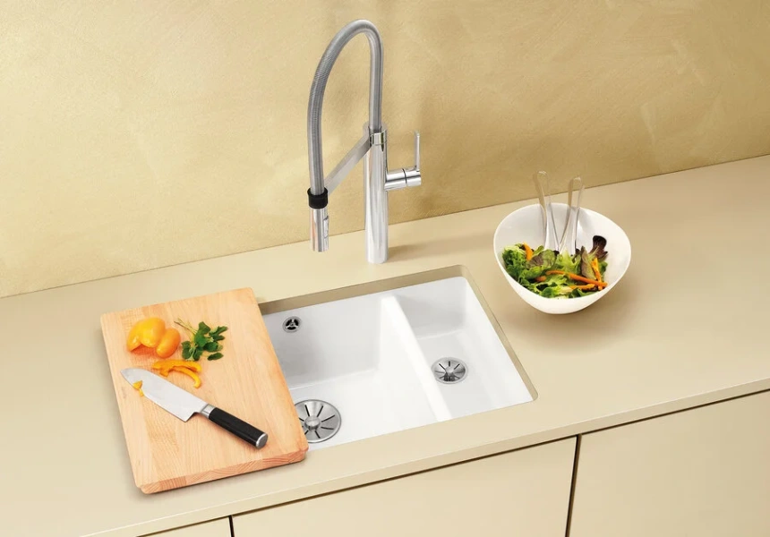 Мойка для кухни Blanco Subline 350/150-U 56.7см - фото 4