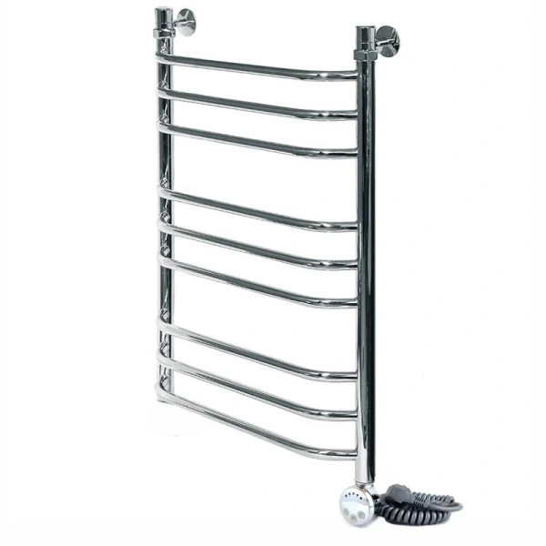 Полотенцесушитель электрический Ника Trapezium 80х50 см правый, хром - фото 3