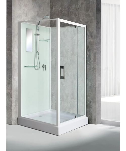 Душевая кабина River Tana 70x70 см стекло прозрачное - фото 2
