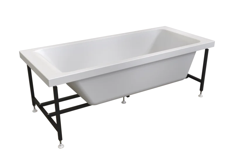 Акриловая ванна Радомир Агата 2-89-2-0-1-227Р, 175 х 75 см, фронтальный экран, каркас разборный, сифон, слив-перелив автомат в комплекте, белая, в наличии - фото 9