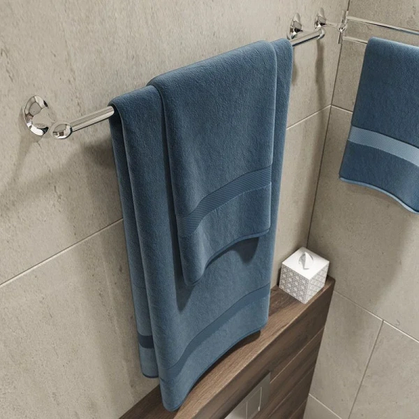 Полотенцедержатель IDDIS Male хром - фото 3