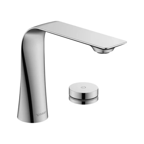 Смеситель Duravit D.1 D11100007010 для раковины, электронный с питанием от батареи, хром - фото 3