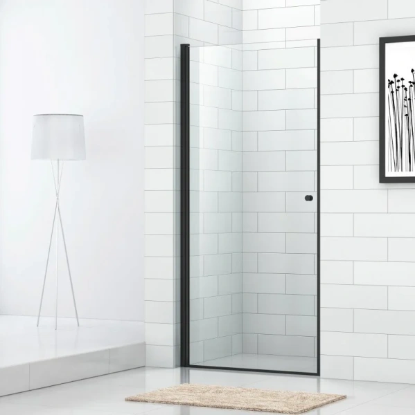 Душевая дверь в нишу Cezares Eco 70 см профиль хром стекло прозрачное, 70 см - фото 3