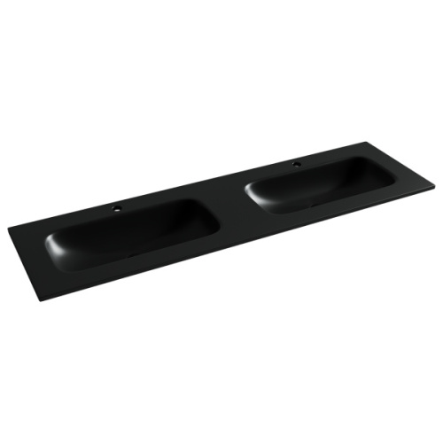 Раковина Ceramica Nova Grace 161 см черная матовая - фото 1