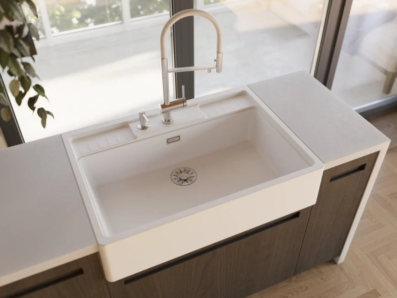 Мойка для кухни Omoikiri Kinokawa 49938 90 см врезная - фото 4