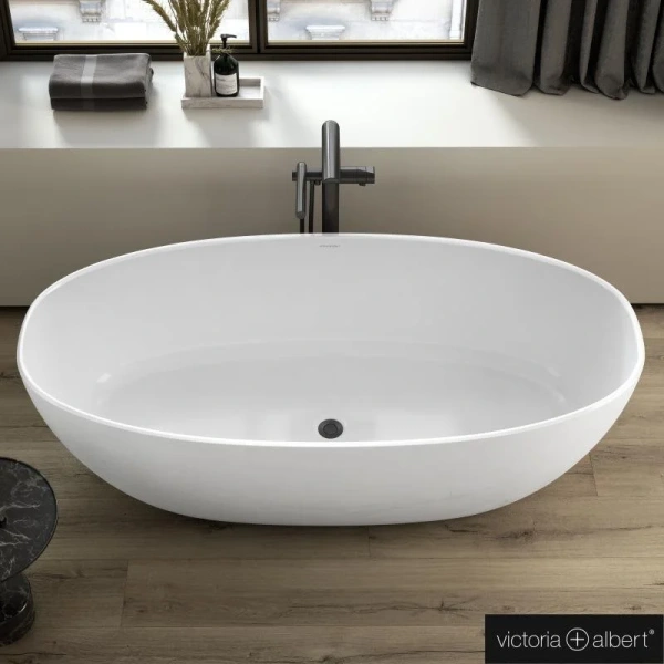 Ванна Victoria&Albert Barcelona 170 x 80 см, отдельностоящая, белый матовый, BA2M-N-SM-NO - фото 4