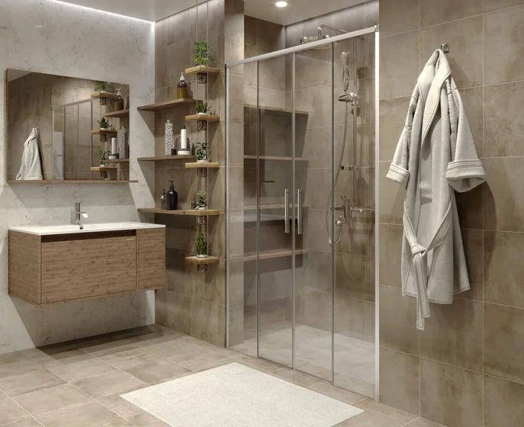 Душевая дверь в нишу Grossman Fly 130 см стекло прозрачное, 130 см - фото 3