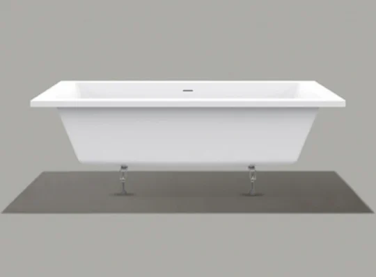 Ванна акриловая Knief Culture Fit 0400-268 180 х 80 см с ножками и сливом - фото 1