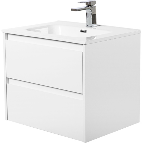 Тумба под раковину подвесная BelBagno Kraft 60 см Bianco Opaco - фото 3